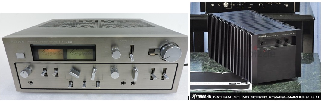 Sony ir Yamaha V-FET amps