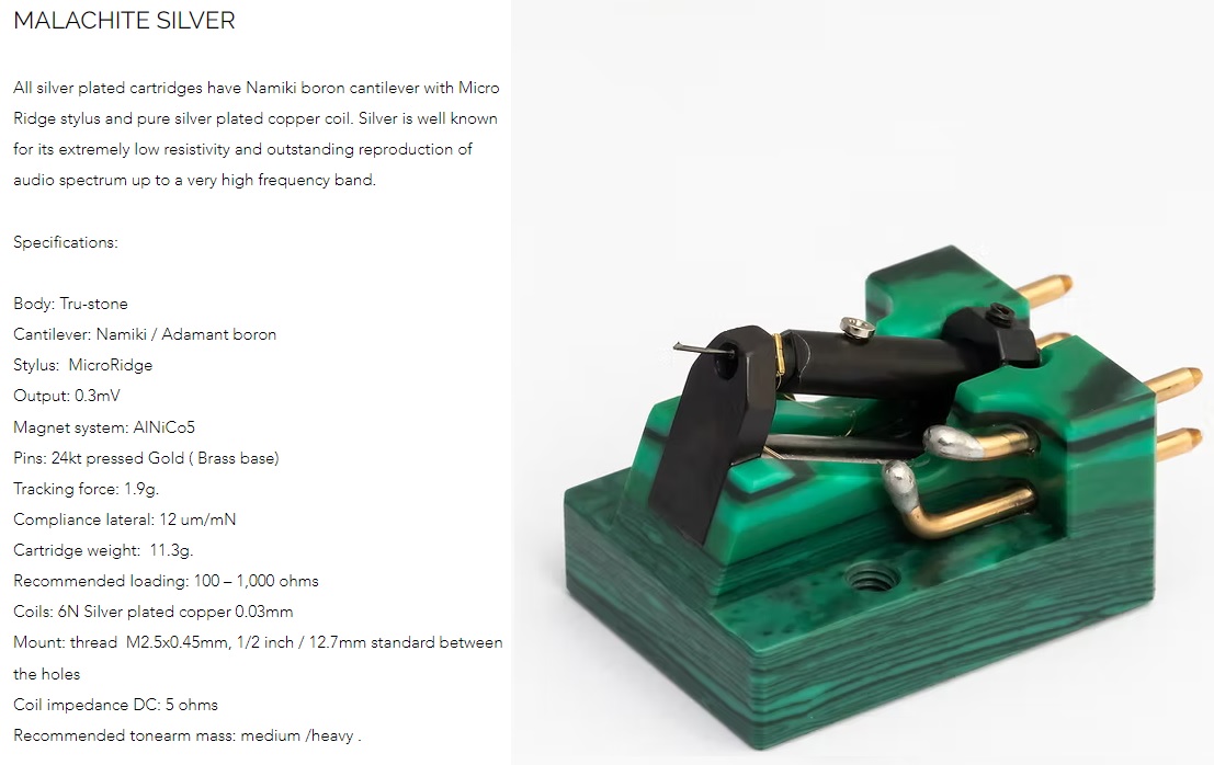 AIDAS Malachite Silver cartridge